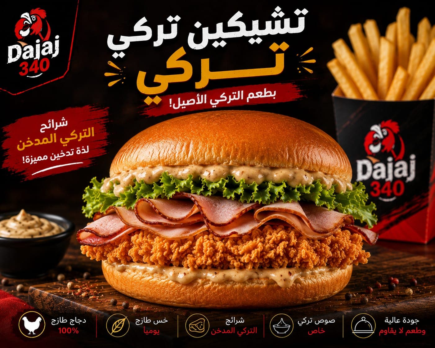 تشيكن تركي
